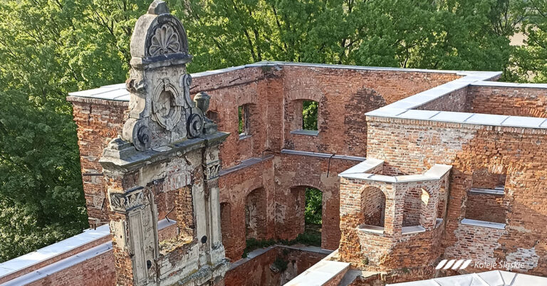 Pałac w Tworkowie – ruiny, które zachwycają
